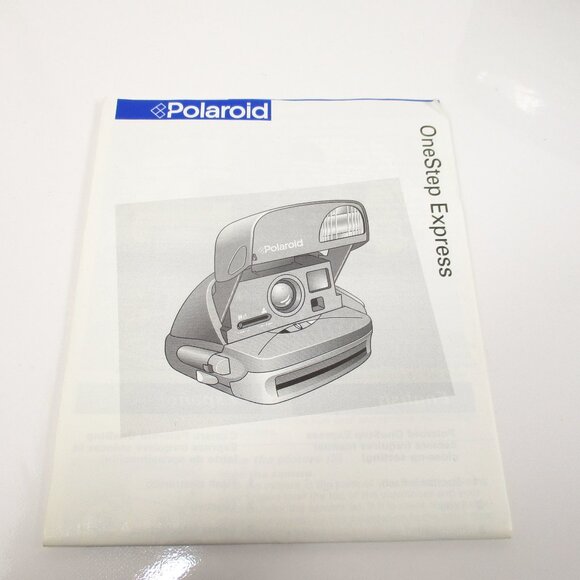 Polaroid Camera W Case & Manual Green Instant Film Camera One Step Express - Picture 8 of 8